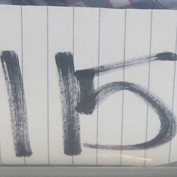 Talbots Shirt Top Womens Size XLp Petite Long Sleeve White Blue Striped Terry - Picture 8 of 8